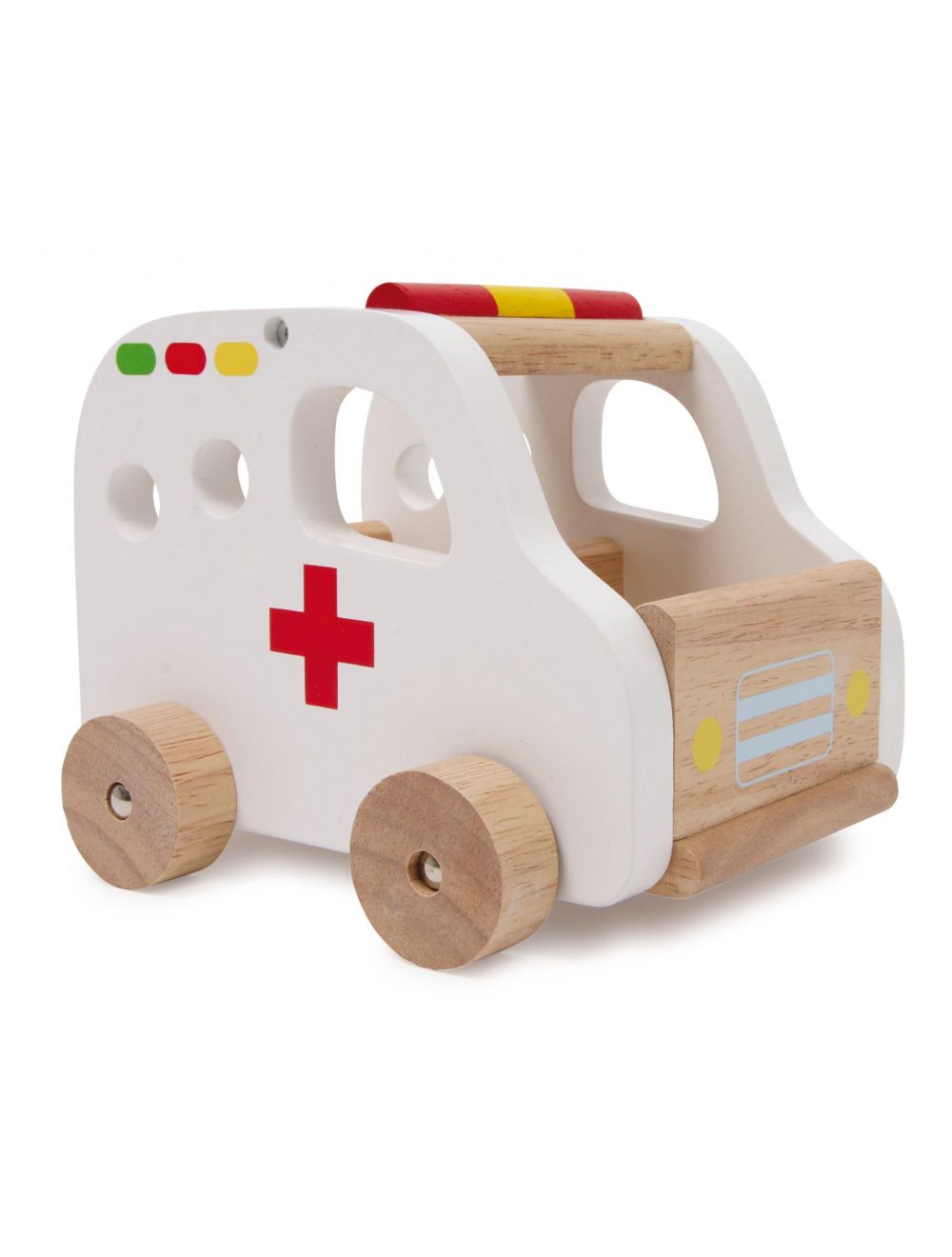 Houten auto ambulance