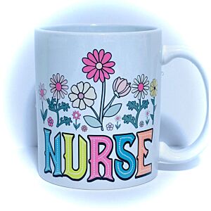 Mok nurse bloemen