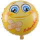 Helium ballon smiley pleister beterschap