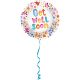 Helium ballon get well soon flower letters