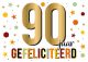 Daisy kaart 90 jaar gefeliciteerd