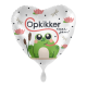 Opkikker helium ballon waterlelies