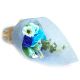 Zeep bloemen boeket blauw